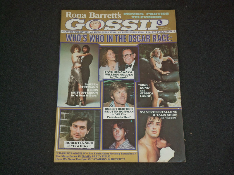 1977 APRIL RONA BARRETT'S GOSSIP MAGAZINE - ELVIS PRESLEY - OSCAR RACE - ST 6263