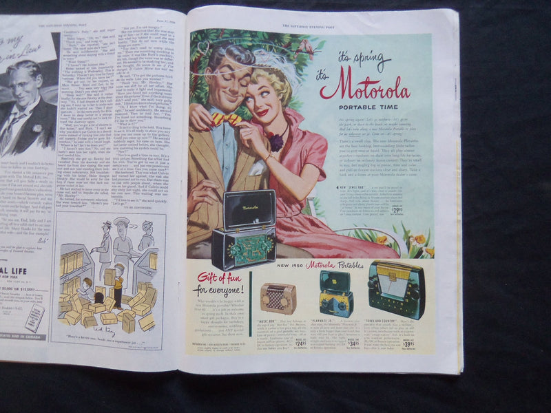 1950 JUNE 17 THE SATURDAY EVENING POST MAGAZINE - ILLUSTRATED COVER - SP 1829