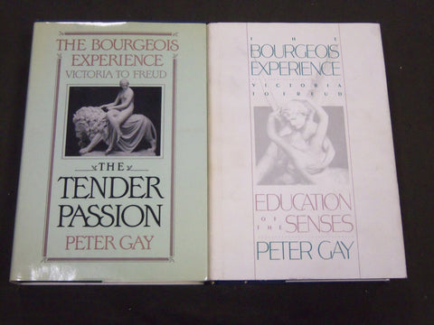 1984-1986 THE BOURGEOIS EXPERIENCE VICTORIA TO FREUD LOT OF 2 BOOKS - KD 1374C