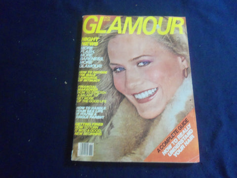 1978 NOVEMBER GLAMOUR MAGAZINE - MAARET HALINEN COVER - B 4165S