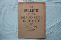 1931 JAN & JUNE BEAUX-ARTS INSTITUTE OF DESIGN BULLETINS - LOT OF 2 - K 3250
