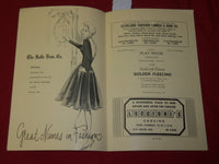 1955-1960 CLEVELAND PLAYHOUSE PROGRAM LOT OF 4 - DOM DELUISE - O 1098F