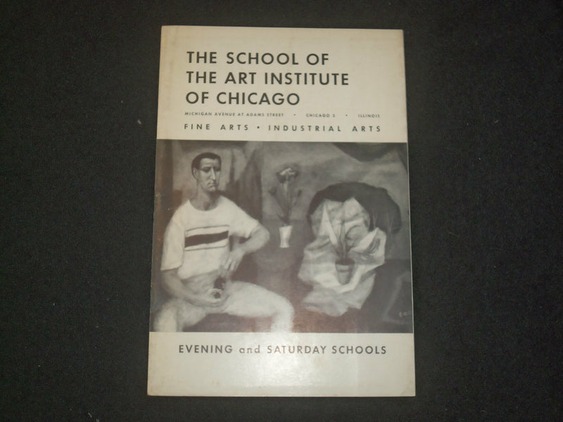 1950'S ART INSTITUE OF CHICAGO - EVENING AND SATURDAY SCHOOLS - J 6360