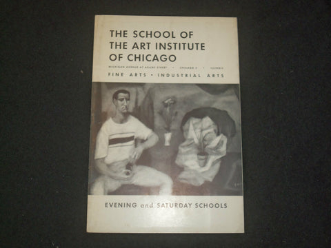 1950'S ART INSTITUE OF CHICAGO - EVENING AND SATURDAY SCHOOLS - J 6360