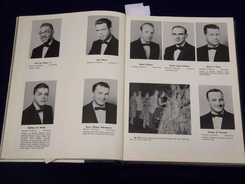 1957 GALLEON SETON HALL UNIVERSITY YEARBOOK - SOUTH ORANGE NJ - PHOTOS - YB 814