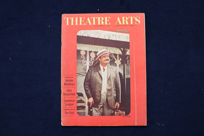 1959 DECEMBER THEATRE ARTS MAGAZINE - JACKIE GLEASON COVER - E 19209