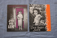 1950'S SUSAN HAYWARD MOVIE PROMO BOOKS IN DUTCH - LOT OF 10 - K 731