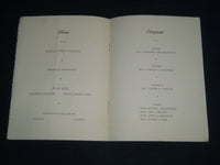 1939 NOVEMBER 28 TESTIMONIAL DINNER PROGRAM - COMMISSIONER FRANK LAGAY - J 4145