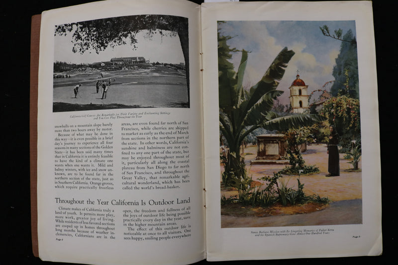 1926 CALIFORNIA VIEW BOOK - SOFTCOVER - K 2398