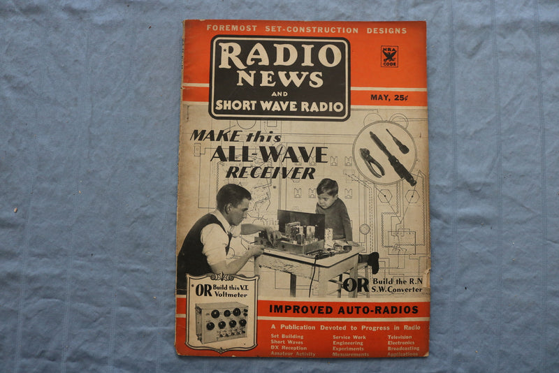 1935 MAY RADIO NEWS AND THE SHORT-WAVE MAGAZINE - ST 1006R