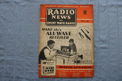 1935 MAY RADIO NEWS AND THE SHORT-WAVE MAGAZINE - ST 1006R