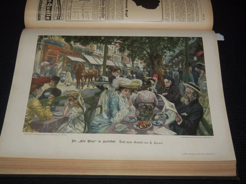 1907 FUR ALLE WELT ILLUSTRIERTE ZEITSCHRIFT GERMAN MAGAZINE VOLUME - Z 190