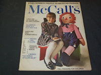 1968 AUGUST MCCALL'S MAGAZINE - FALL FASHIONS FOR CHILDREN - SP 7980