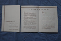 1929-1930 GREENWICH THEATRE PROGRAMS - LOT OF 26 +2 WINTER ANNOUNCEMENTS- O 3739