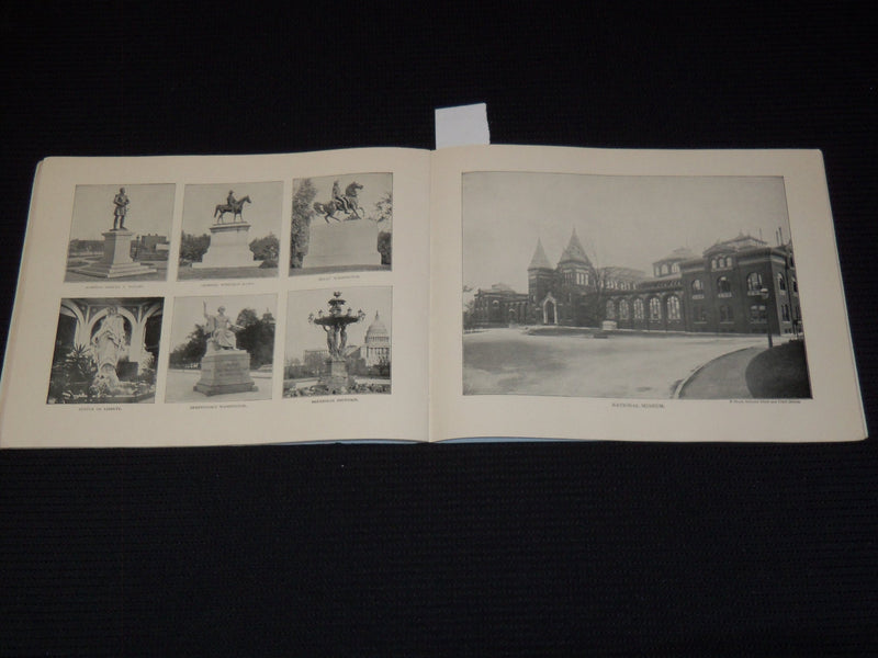 1902 WASHINGTON THE NATION'S PRIDE VIEW BOOK - GREAT PHOTOS - J 7911