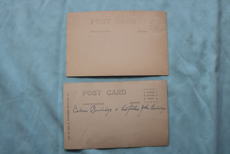 1920'S CALVIN COOLIDGE ORIGINAL PHOTOS - LOT OF 5 - K 2554