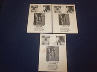 1982 OCT 9 HARRISBURG HIGH COUGARS VS. STEEL-HIGH ROLLERS PRGM-LOT OF 3- ST 6518