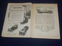 1917 AUGUST 11 COLLIER'S MAGAZINE - SAVE AN SERVE WITH HERBERT HOOVER - ST 6719