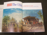 1975 THE USA A HISTORY IN ART BY BRADLEY SMTIH HARDCOVER BOOK - I 360