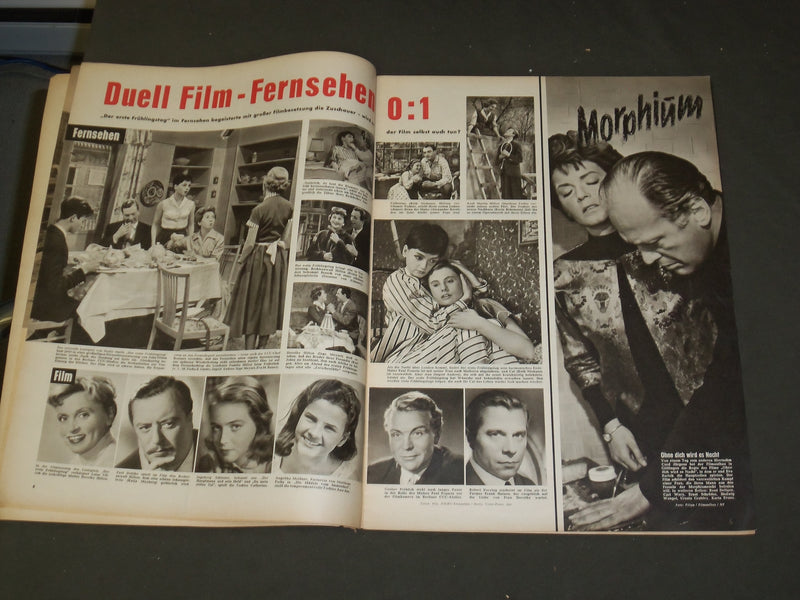1956 MAY STAR REVUE (GERMAN) MAGAZINE-NICE COVER, PHOTOS, ARTICLES & ADS-B 3965