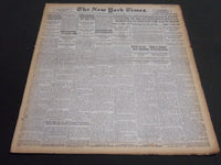 1920 JUNE 16 NEW YORK TIMES - HARDING MAKES LEAGUE STAND FEATURE SPEECH- NT 6944