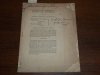1897 COURT OF APPEALS APPELLANT'S BRIEF AND POINTS BULLETIN - NEW YORK - K 1158