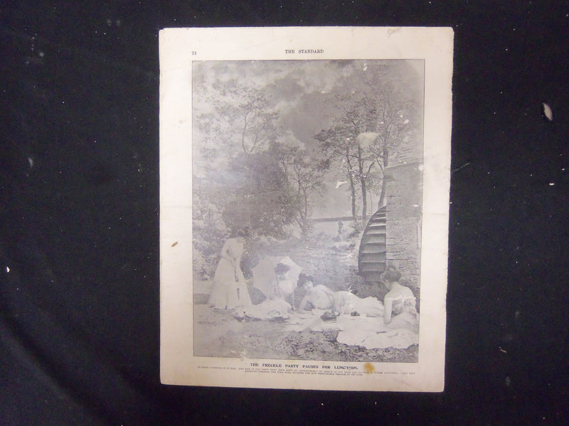 1899 SEPTEMBER 9 THE STANDARD MAGAZINE - THE GIRLS FROM PARIS - ST 3233