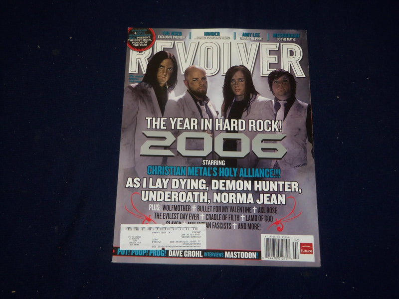2007 FEBRUARY REVOLVER MAGAZINE - THE YEAR IN HARD ROCK - SP 9941