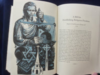 1967 THE WRITINGS OF THOMAS JEFFERSON HARDCOVER BOOK - HERITAGE PRESS - KD 8863