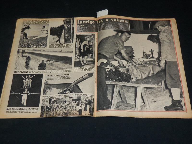 1960 AUGUST 12 RADAR FRENCH MAGAZINE - COLOR COMICS - ST 531H