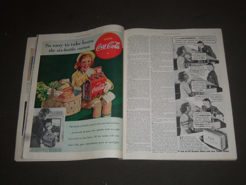 1938 MAY LADIES HOME JOURNAL MAGAZINE - NICE COVER, STORIES & ADS - SP 7018