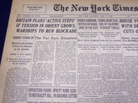 1939 JUNE 17 NEW YORK TIMES - BRITAIN PLANS ACTIVE STEPS IN TENSION - NT 594