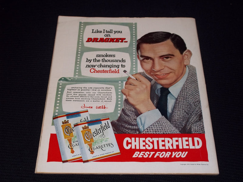 1954 FEBRUARY 24 LOOK MAGAZINE - TONY CURTIS & JANET LEIGH FRONT COVER - E 20293