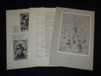 1959-1960 CLEVELAND ART MUSEUM BULLETIN LOT OF 3 ISSUES - J 9073