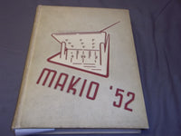 1952 MAKIO THE OHIO STATE UNIVERSITY YEARBOOK - VIC JANOWICZ BUCKEYES - YB 1729