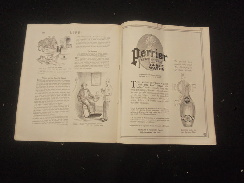 1915 AUGUST 19 LIFE MAGAZINE - MEMORY - L 761U
