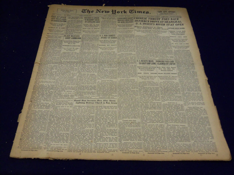 1937 AUGUST 20 NEW YORK TIMES - BLACK RECEIVES COURT COMMISSION - NT 3030