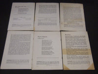 1934 AVENUE - LITERARY PERIODICAL LOT OF 6 - VOLUME 1 ISSUES - POEMS - J 5537
