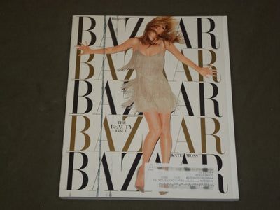 2014 MAY HARPER'S BAZAAR MAGAZINE - KATE MOSS COVER - B 3664