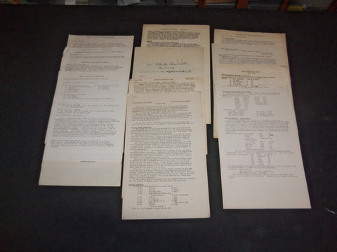 1960's-1970's VARIOUS WALKING NEWSLETTERS - LOT OF 28 - O 2681E