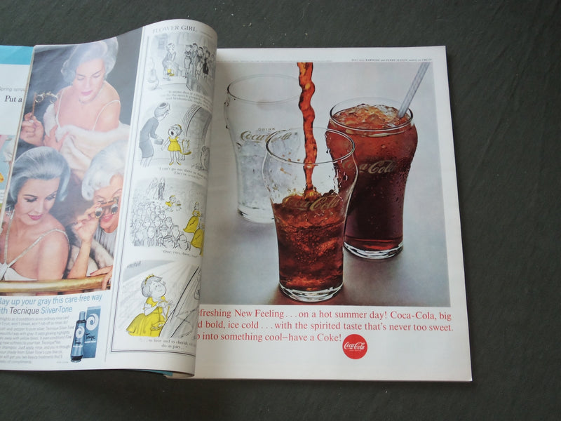 1963 JUNE MCCALL'S MAGAZINE - NICE COVER, STORIES & ADS - F 513