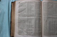 1852 JULY-DECEMBER THE LITERARY WORLD BOUND VOLUME - HAWTHORNE-WEBSTER - KD 9719