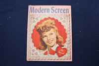 1944 MARCH MODERN SCREEN MAGAZINE - RITA HAYWORTH COVER - E 17266