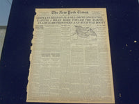 1918 MAY 31 NEW YORK TIMES - GERMANS GAIN 4 MILES TOWARD THE MARNE - NT 8183