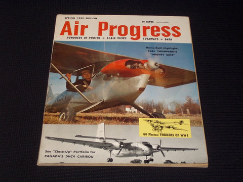 1959 SPRING AIR PROGRESS MAGAZINE - MIGHTY MITE FRONT COVER - E 7099