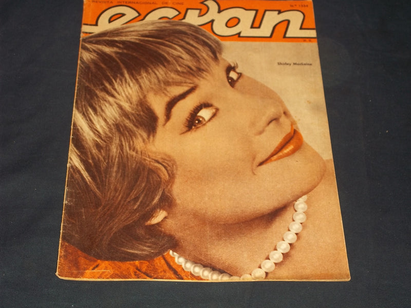 1960 NOVEMBER 8 ECRAN SPANISH MAGAZINE - SHIRLEY MACLAINE COVER - E 26063