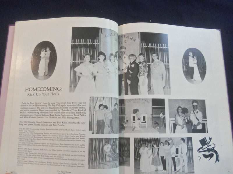 1987 PIRATEER PETERSBURG HIGH SCHOOL YEARBOOK - PETERSBURG, NEBRASKA - YB 2837