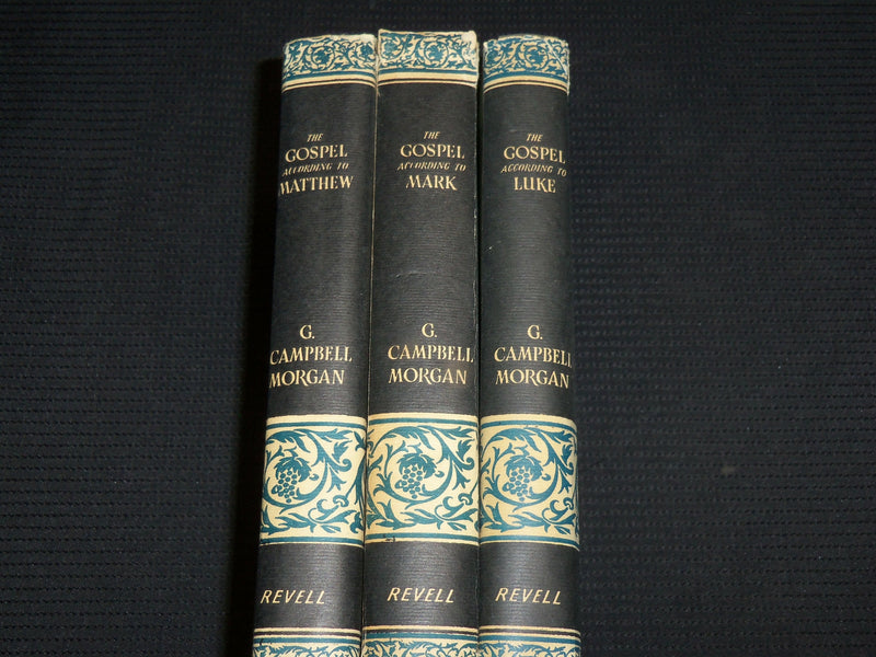1925-1931 THE GOSPEL ACCORDING TO MARK BOOK LOT OF 3 - G. MORGAN - KD 1378E