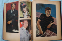 1940'S MOVIE STAR SCRAPBOOK - CLARK GABLE-MICKEY ROONEY-RONALD REAGAN - E 26489