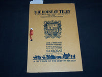 1936 THE HOUSE OF TILES - SANBORNS - MEXICO - SOFTCOVER BOOK - J 8190